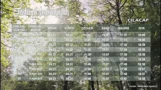 Jadwal Imsakiyah 2023 Wilayah Cilacap dan Sekitarnya