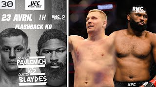 Rétro UFC : Les plus gros KO des carrières de Blaydes et Pavlovich