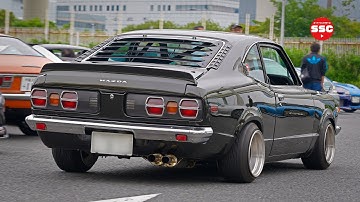 【JDM】旧車多め！日本車カスタム 大黒PA