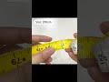 Low Vision 2M Measuring Tape for Sewing, Tailoring, Knitting &amp; Crafts#measuringtape #diycrafts