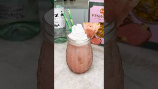 Pink pineapple piña colada #cocktail #pineapple