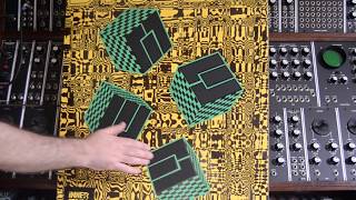 Musical poster with touch sensors and built in audio - quick test