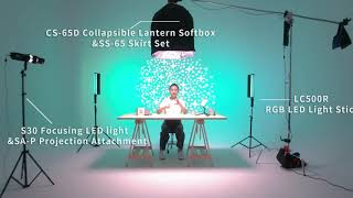 Godox: How To Set Up Lantern Softbox (CS-65D & CS-85D) screenshot 4