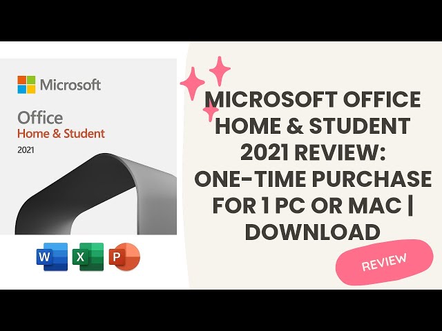 Microsoft Office 2021 Review