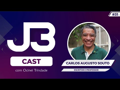 O escritor e professor Carlos Augusto Souto Alencar é o entrevistado do J3 Cast