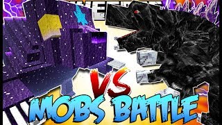 หมียักษ์ในตำนาน vs ม็อบซิลล่า!?! | Minecraft - Mobs Battle