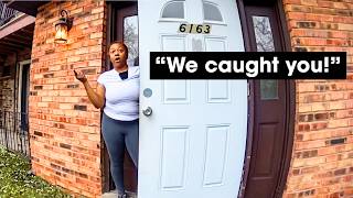 Police Surprise Woman at Home After She Flees From Traffic Stop