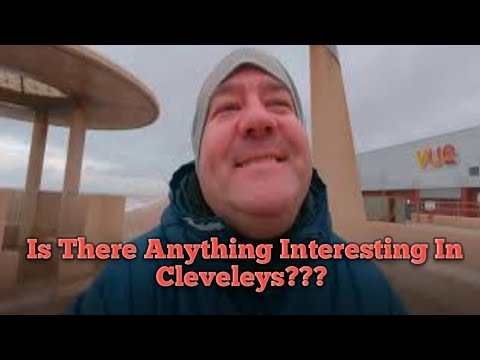 A Tour Around Cleveleys Blackpool On A Windy Wintery Day 💨