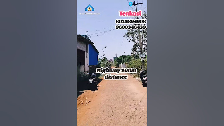 தென்காசியில் நிலம் விற்பனைக்கு ll 10 சென்ட் #தென்காசி #நிலம்