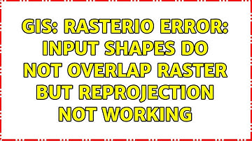 GIS: Rasterio error: Input shapes do not overlap raster but reprojection not working