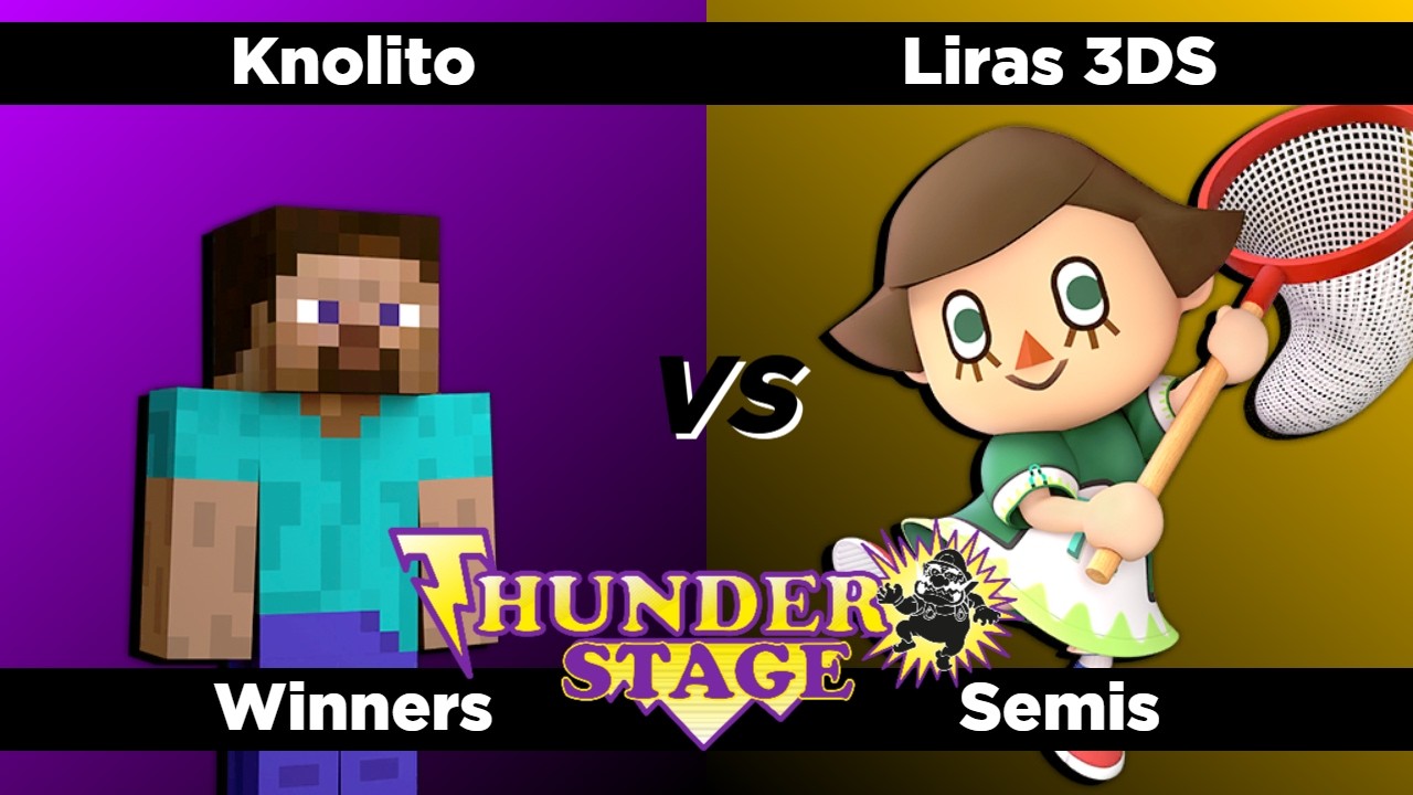TS 89 - Winners Semis - Knolito (Steve) Vs. Liras 3DS (Villager) Smash Ultimate - SSBU