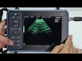 Veterinary ultrasound machine  animal type switching tutorial