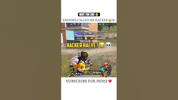Enemies Called Me Hacker 😂💀 | #shorts #bgmi #pubgmobile #youtubeshorts #shortvideo #viral #ytshort