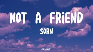 SORN - NOT A FRIEND