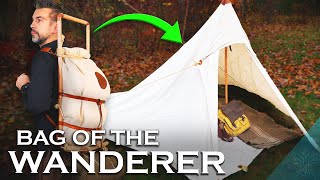 Backpack TRANSFORMS into Tent!