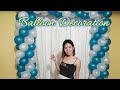 Diy Balloon Column Backdrop | Birthday | Wedding | Baptism | Reunion
