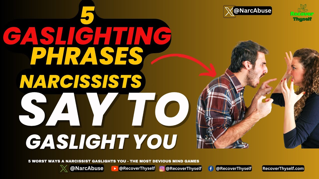 5 Worst Ways A Narcissist Gaslights You - 5 Mind Games They Use to ...