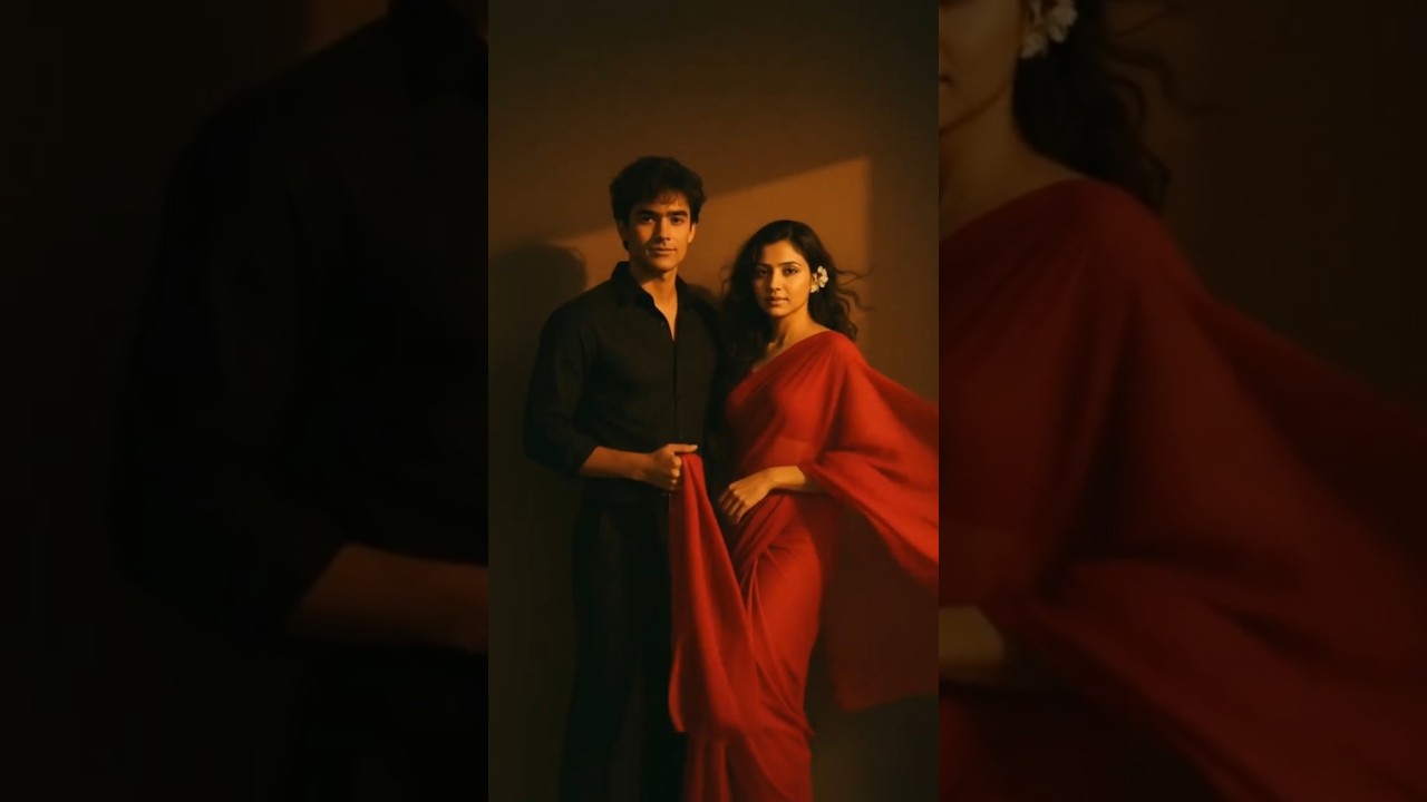 New Retro Style Couple Video Tutorial 🔥 Gemini Couple Photo Editing || Retro Couple Video #shorts