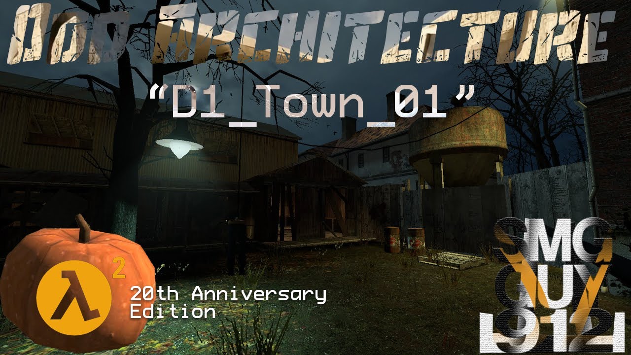 Odd Architecture (Half-Life 2): 'D1_Town_01'