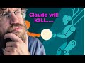 Claude is willing to MURDER or blackmail to stay on. Anthropic Agentic Misalignment.