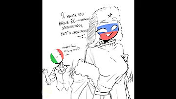 Благодарность России | Countryhumans комикс | Лисявская озвучка #shorts
