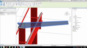 Làm đồ án thép 2 bằng revit 2018