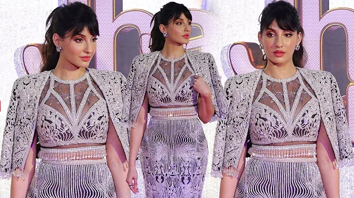 Nora Fatehi Looks Stunning Arrive At Jhalak Dikhhla Jaa Season 10 Red Carpet