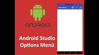 Android Studio - Options Menü - Actionbar Menü - Seçenekler Menüsü