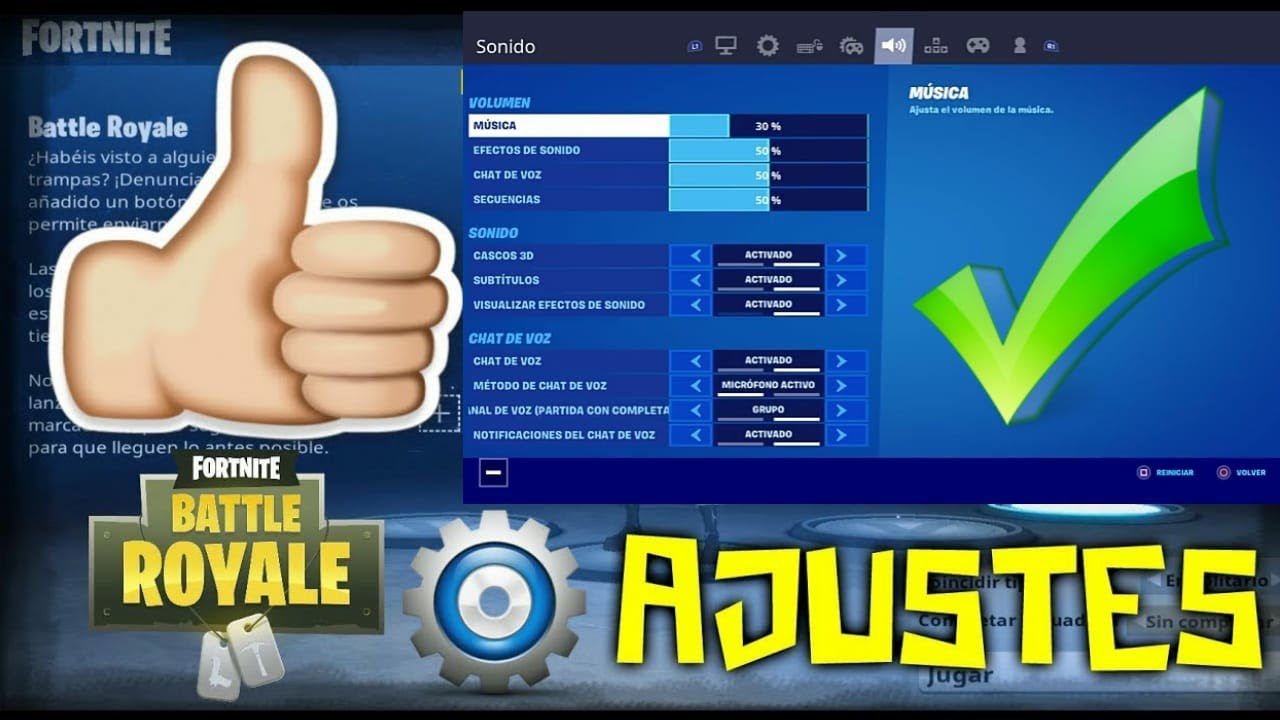 Como Activar Modo Sordo En Fortnite