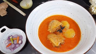 Resep KaRE AYAM TANPA SANTAN. 