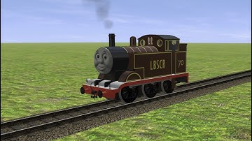 One scenery model and three trainz reskins I downloaded