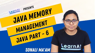 Memory Management Tutorial in Java | Java Stack vs Heap | Java Tutorial For Beginners | By LearnAt
