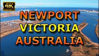 Newport, Victoria Australia in 4K by Drone