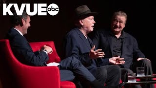 Alec Baldwin, Darrell Hammond discuss presidential parody at LBJ Library