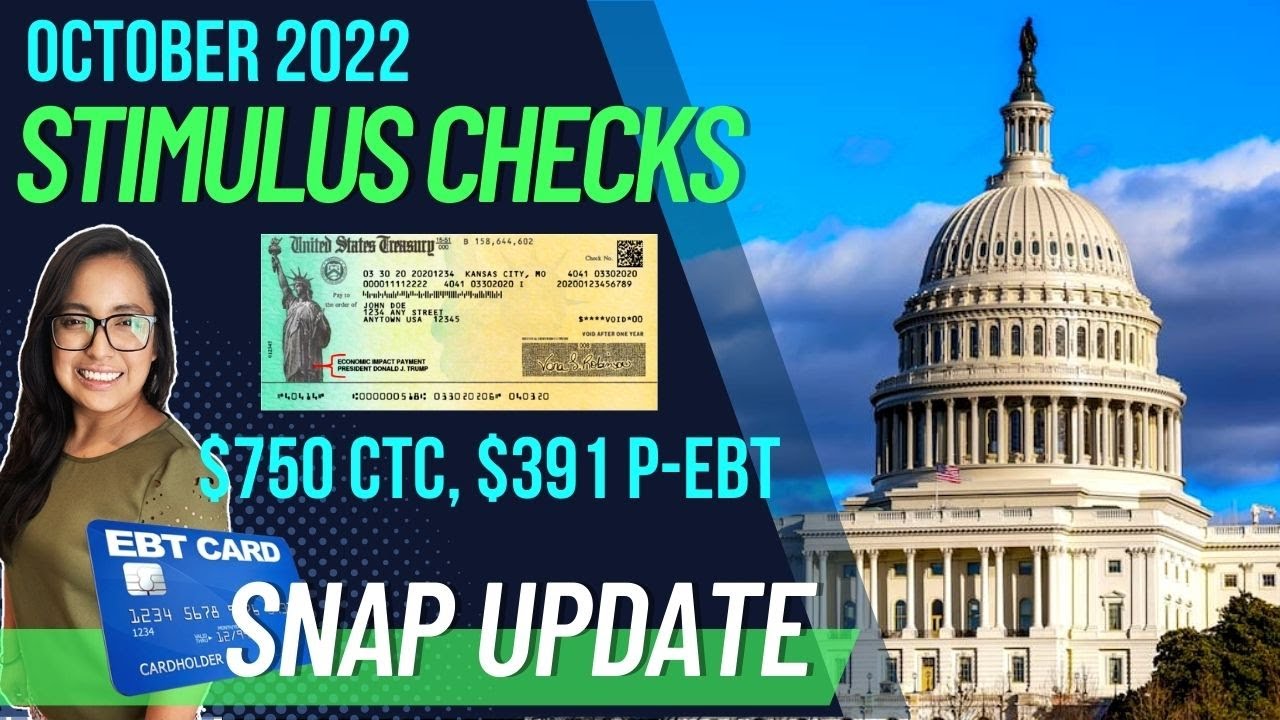 NEW STATE STIMULUS CHECKS IN OCTOBER!!! (9 STATES), 391 PEBT Payments