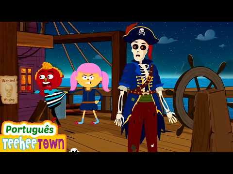 O Navio Assombrado | Músicas assustadoras para crianças | Casa Teehee