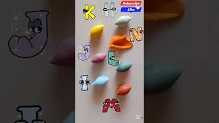 Reverse Alphabet lore Color Mixing 🔥#colormixing #satisfying #shorts #clay