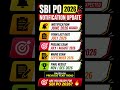 SBI PO NOTIFICATION Out Date | SBI PO 2026 Notification update #sbi #sbipo #sbipo2026 #shorts #ibps
