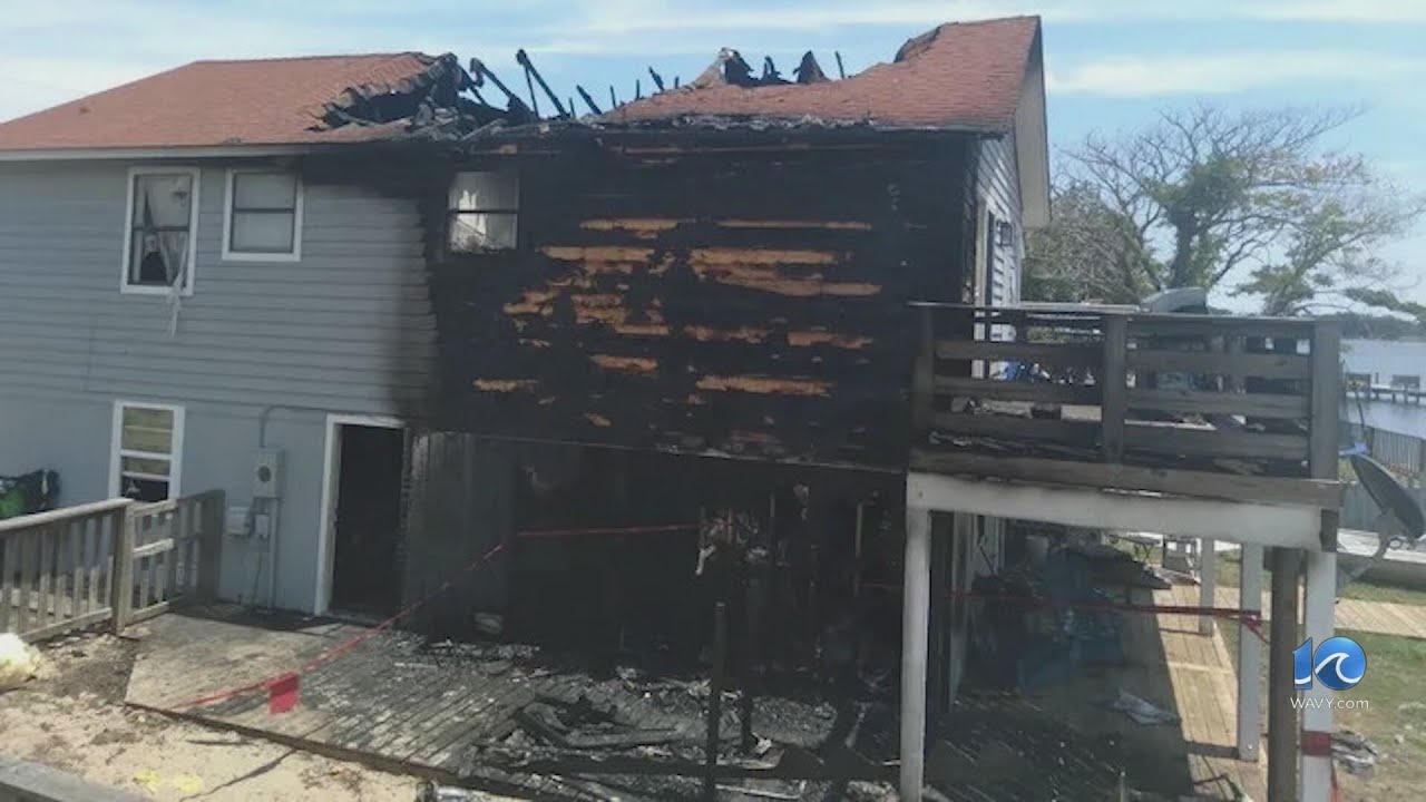 Kill Devil Hills home total loss after July 4 fire - YouTube