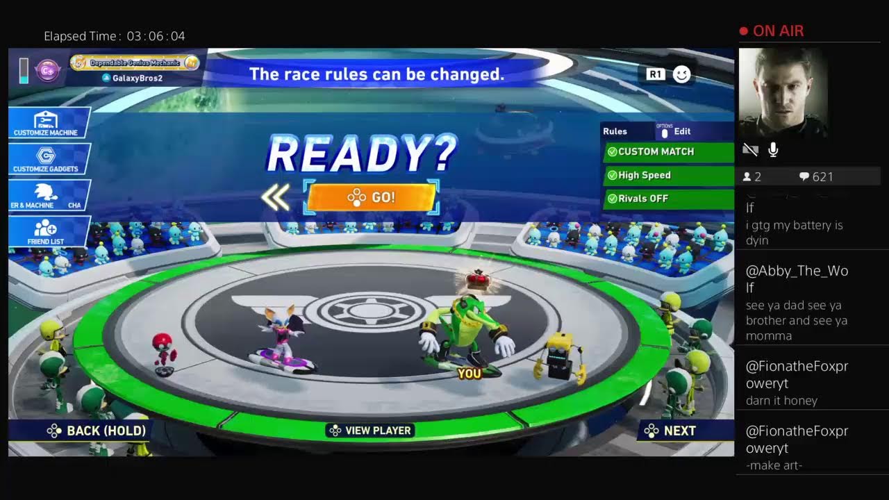 Tails and Dr. Eggman  and sonicthesuper  playing and  Sonic Crosswolds part 18