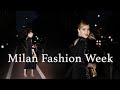 Milan Fashion Week: Santoni and Simple Organic Presentations; Runway Shows | Anastasiia Amorim