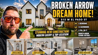 BROKEN ARROW DREAM HOME! 🏡 | Stunning New Construction Near The Rose District