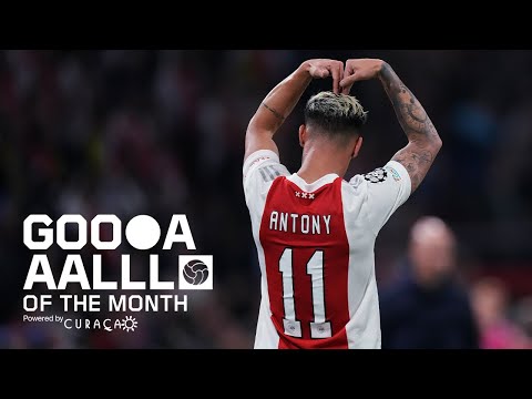 Antony: 'Ik word blij als ik met zo'n trap een goal maak' | GOAL OF THE MONTH OCTOBER