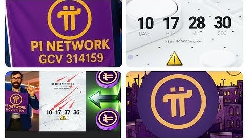 Find out more about Pi NETWORK ISO 20022 GCV Price 314,159$ 22/11/2025 Confirmed I said it early.