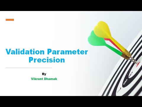 Precision/Validation Parameter/Vikrant Dhamak