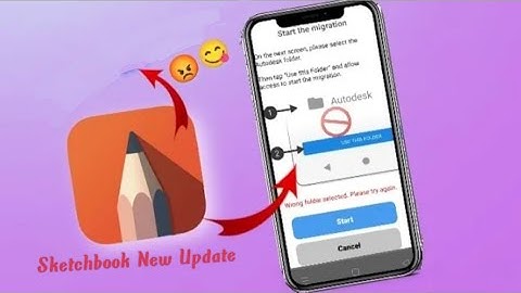 Sketchbook New Update | New Update 2022 | Sketchbook New problem Solve | Sketchbook Open New Tricks