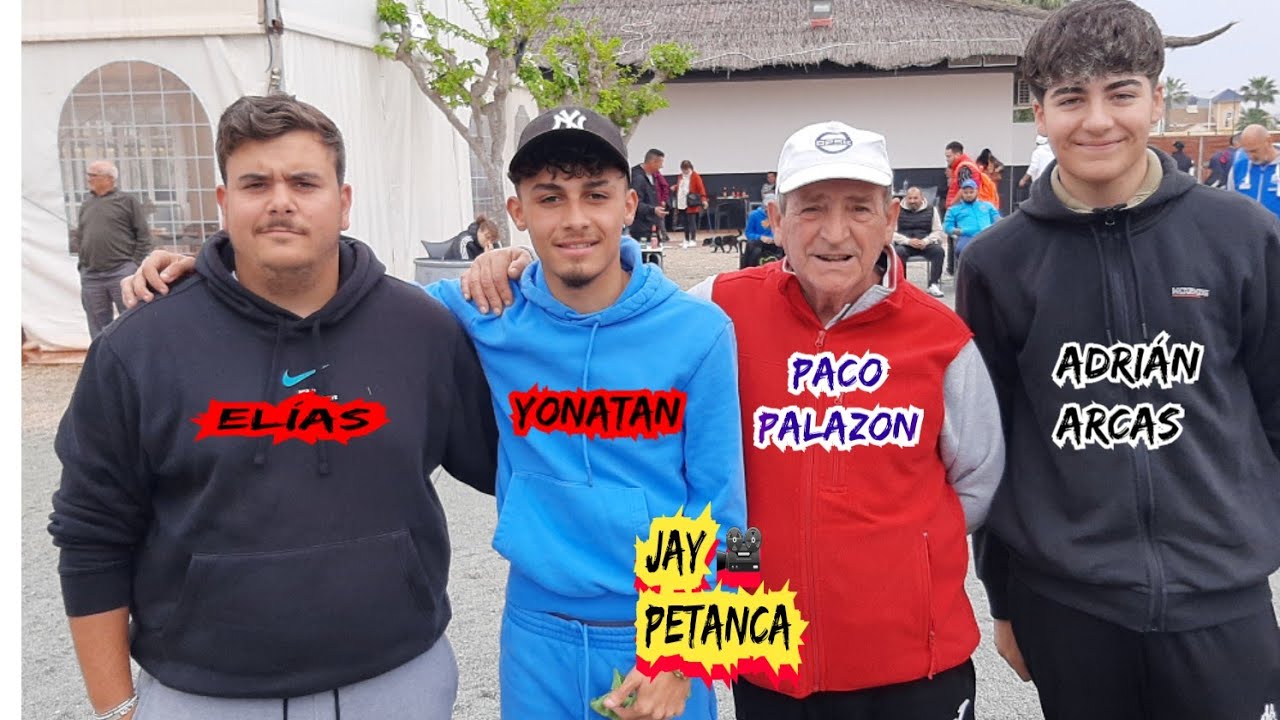 I TORNEO DE PETANCA C.P. GAÑUELAS MAZARRON (MURCIA) ABRIL  2025