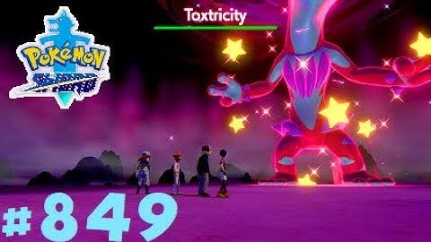 Pokemon Sword Shiny Dynamax Low Key Toxtricity Raid & Catch