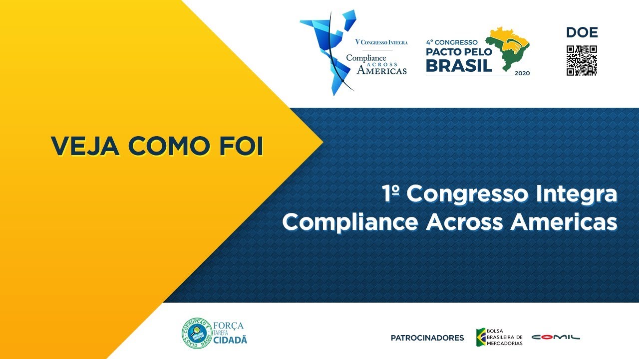 1° Congresso Integra Compliance Across Americas YouTube