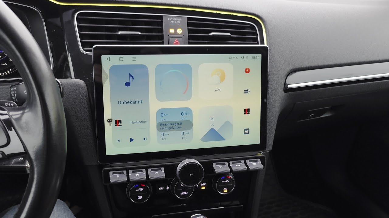 VW Golf VII - Junsun X7 Pro - Bedienelement nachrüsten 